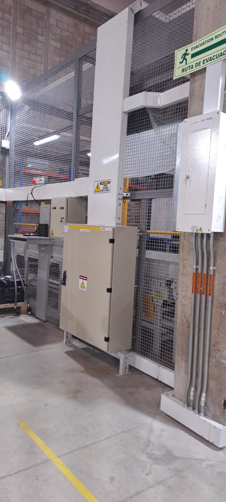 Tablero eléctrico industrial